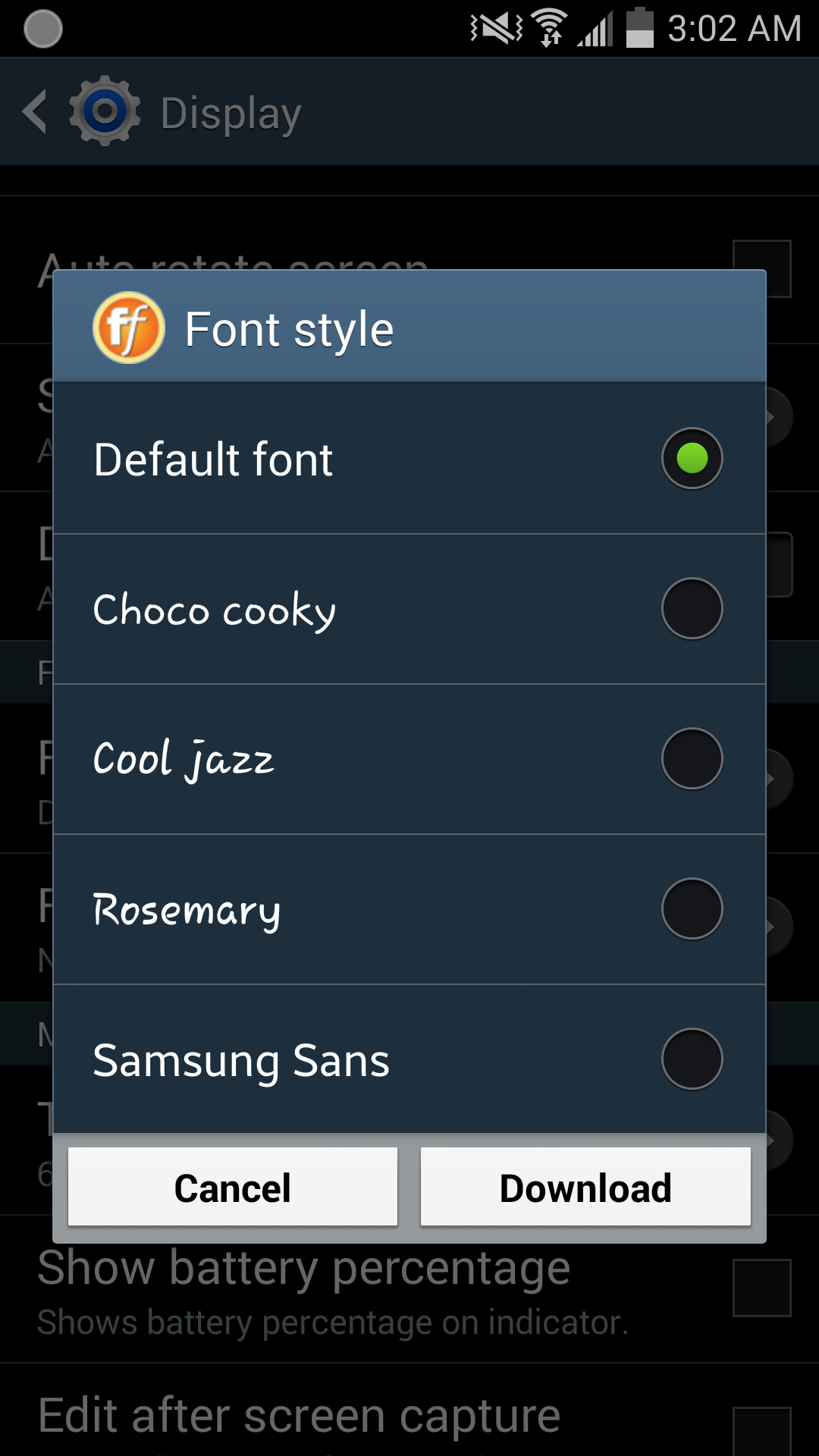 Ttf fonts for android